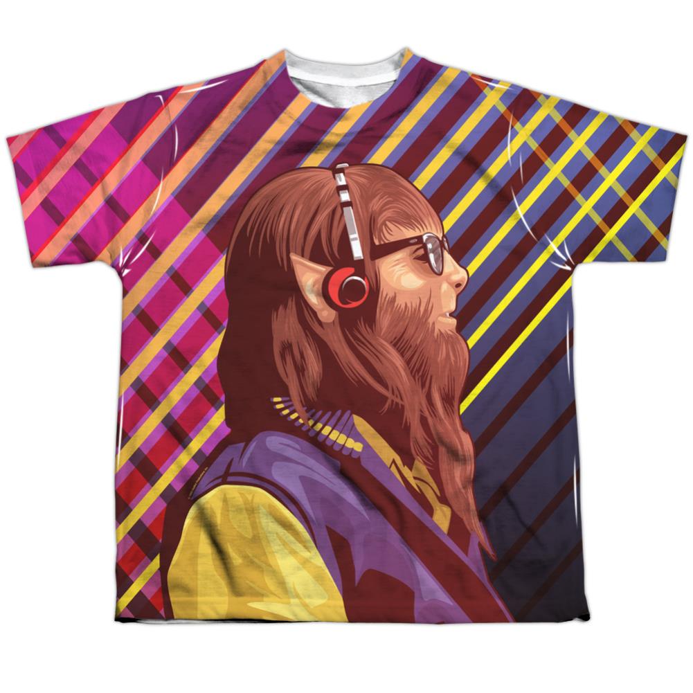 Teen Wolf Wolf Rays Youth Regular Fit Poly Short-Sleeve T-Shirt