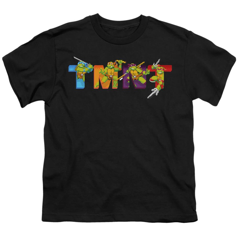 Teenage Mutant Ninja Turtles Arcade Main Screen Youth 18/1 100% Cotton Short-Sleeve T-Shirt