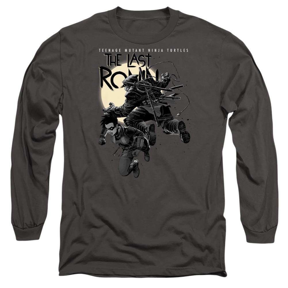 Teenage Mutant Ninja Turtles Casey Marie Jones Leaping Men's 18/1 Cotton Long-Sleeve T-Shirt