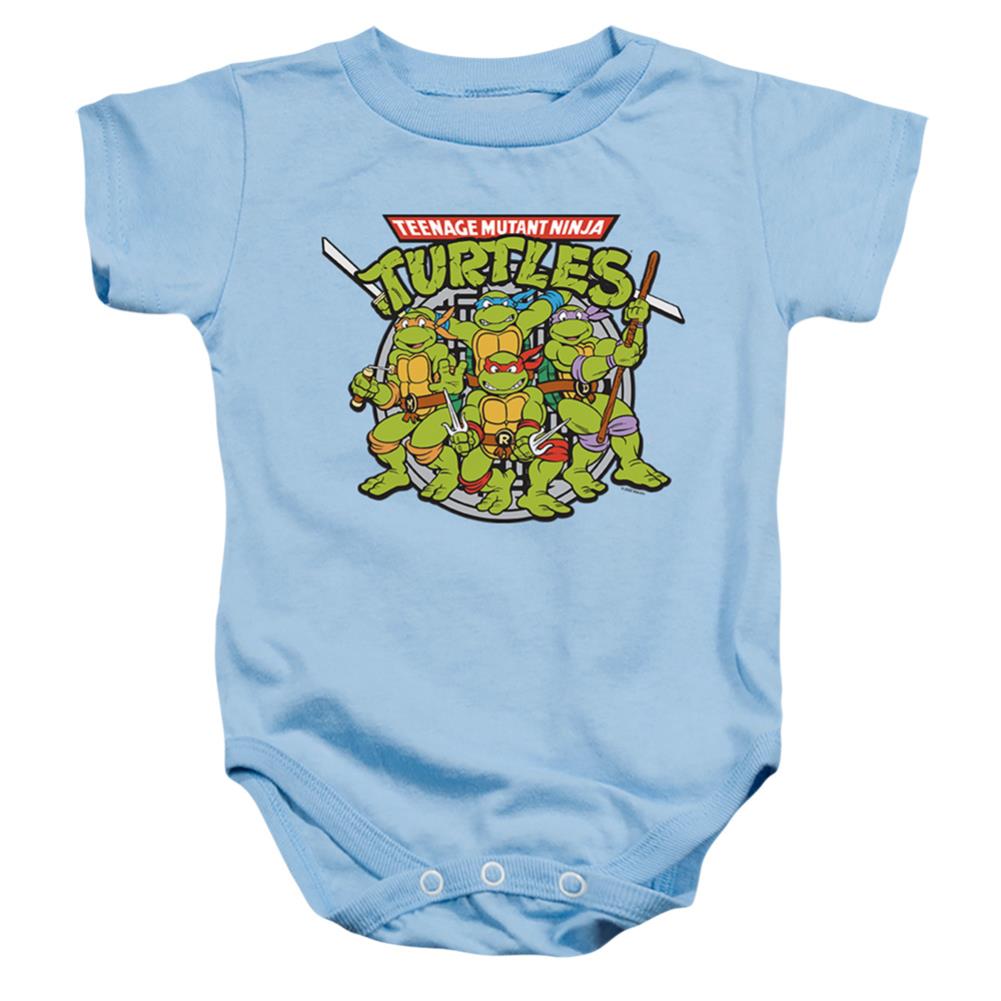 Teenage Mutant Ninja Turtles Classic Turtles Infant's Cotton SS Snapsuit
