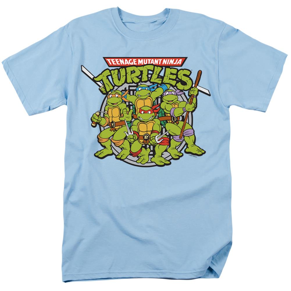 Teenage Mutant Ninja Turtles Classic Turtles Men's 18/1 Cotton Short-Sleeve T-Shirt