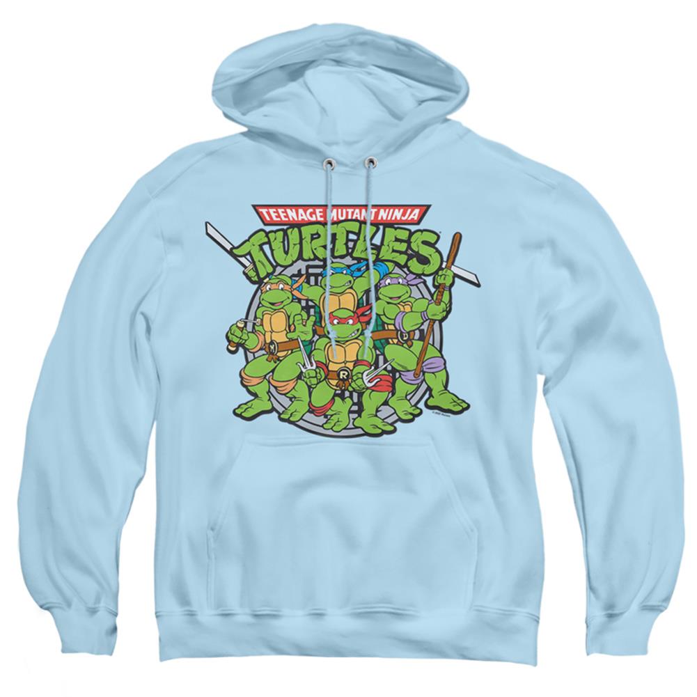 Teenage Mutant Ninja Turtles Classic Turtles Men's Pull-Over 75 25 Poly Hoodie