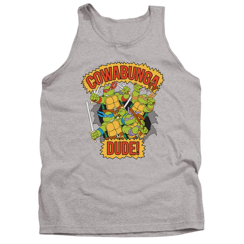 Teenage Mutant Ninja Turtles Cowabunga Dude Men's 18/1 Cotton Tank Top