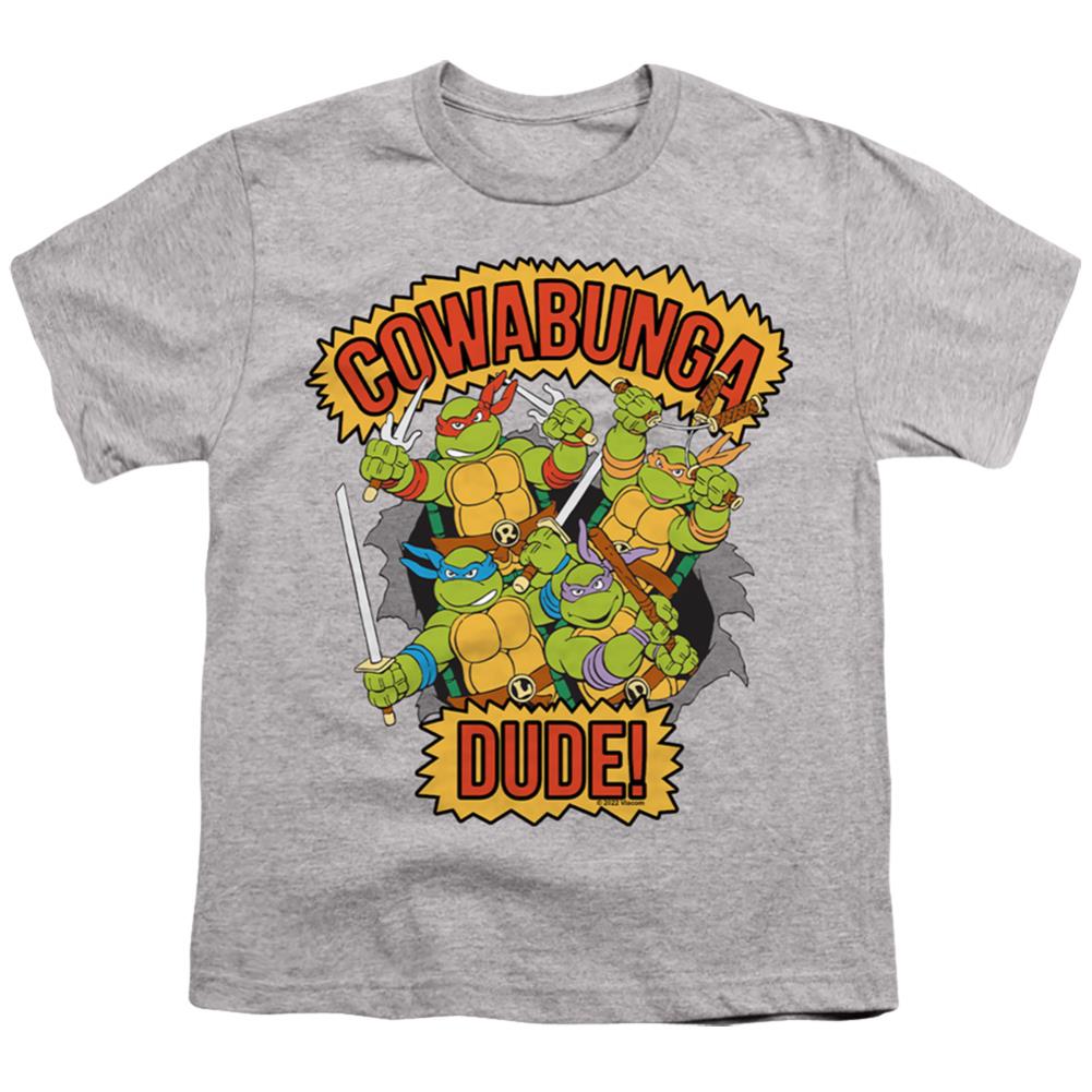 Teenage Mutant Ninja Turtles Cowabunga Dude Youth 18/1 100% Cotton Short-Sleeve T-Shirt