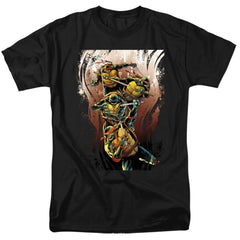 Teenage Mutant Ninja Turtles Earthy Rainbow Warriors Men's 18/1 Cotton Short-Sleeve T-Shirt