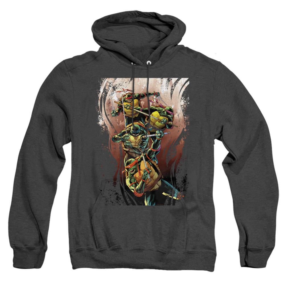 Teenage Mutant Ninja Turtles Earthy Rainbow Warriors Men's Pull-Over Hoodie