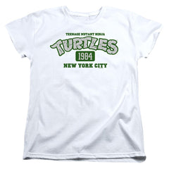 Teenage Mutant Ninja Turtles Est. 1984 Nyc Women's 18/1 Cotton Short-Sleeve T-Shirt