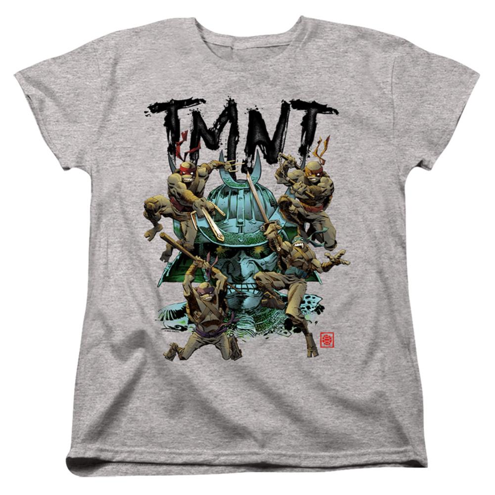 Teenage Mutant Ninja Turtles Feudal Japan Women's 18/1 Cotton Short-Sleeve T-Shirt