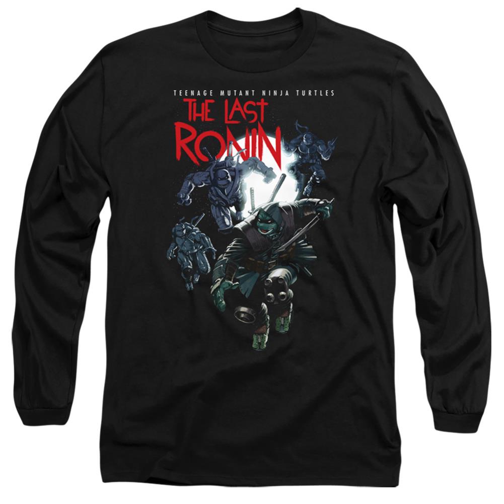 Teenage Mutant Ninja Turtles Four Turtles Leap Men's 18/1 Cotton Long-Sleeve T-Shirt