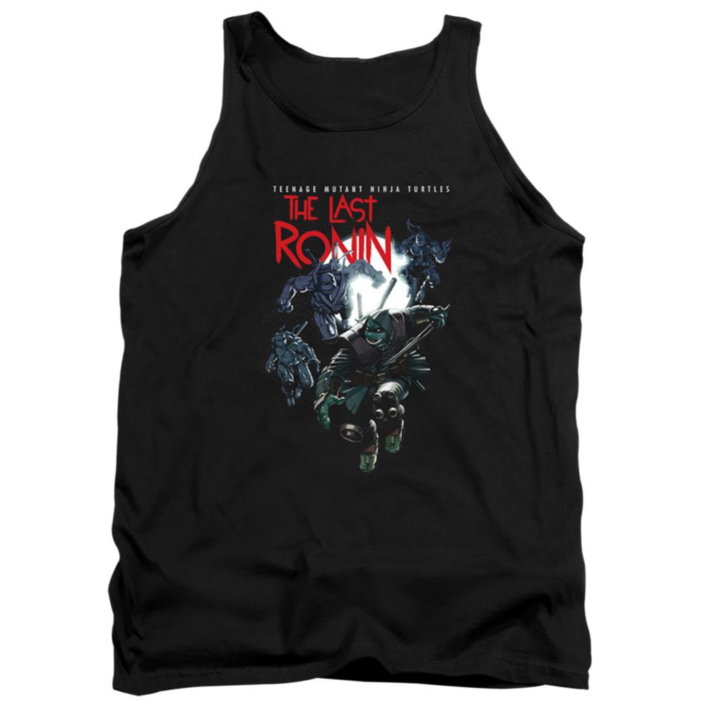 Teenage Mutant Ninja Turtles Four Turtles Leap Men's 18/1 Cotton Tank Top