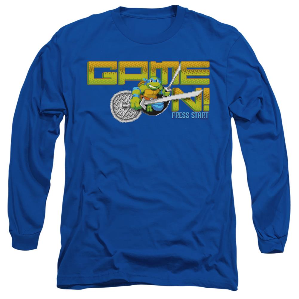 Teenage Mutant Ninja Turtles Game On! Men's 18/1 Cotton Long-Sleeve T-Shirt