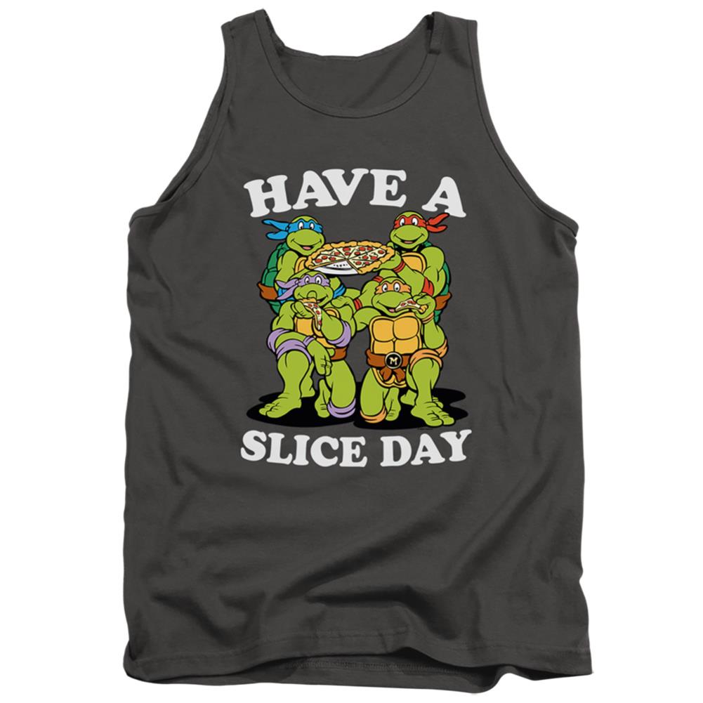 Teenage Mutant Ninja Turtles Have A Slice Day Men's 18/1 Cotton Tank Top
