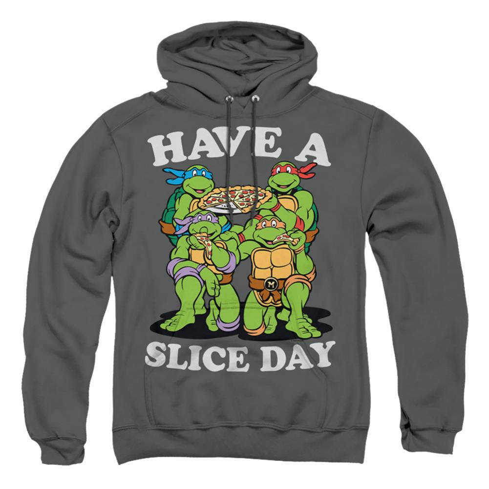 Teenage Mutant Ninja Turtles Have A Slice Day Men's Pull-Over 75 25 Poly Hoodie