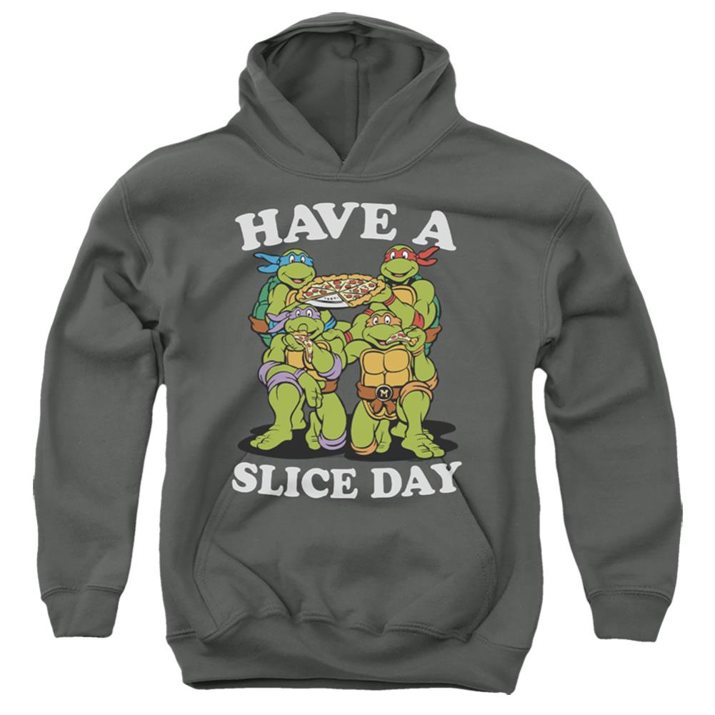 Teenage Mutant Ninja Turtles Have A Slice Day Youth Cotton Poly Pull-Over Hoodie
