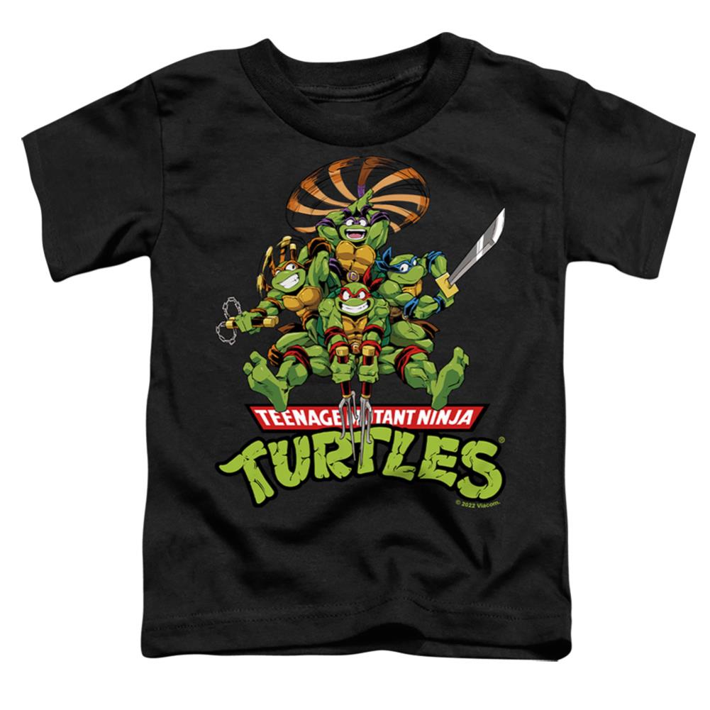 Teenage Mutant Ninja Turtles Manga Turtles Toddler 18/1 Cotton Short-Sleeve T-Shirt