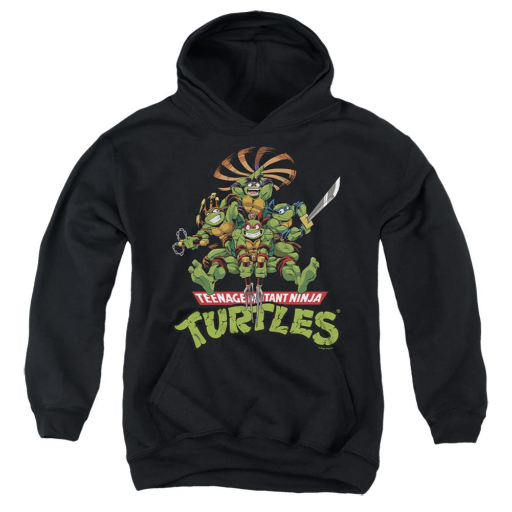 Teenage Mutant Ninja Turtles Manga Turtles Youth Cotton Poly Pull-Over Hoodie