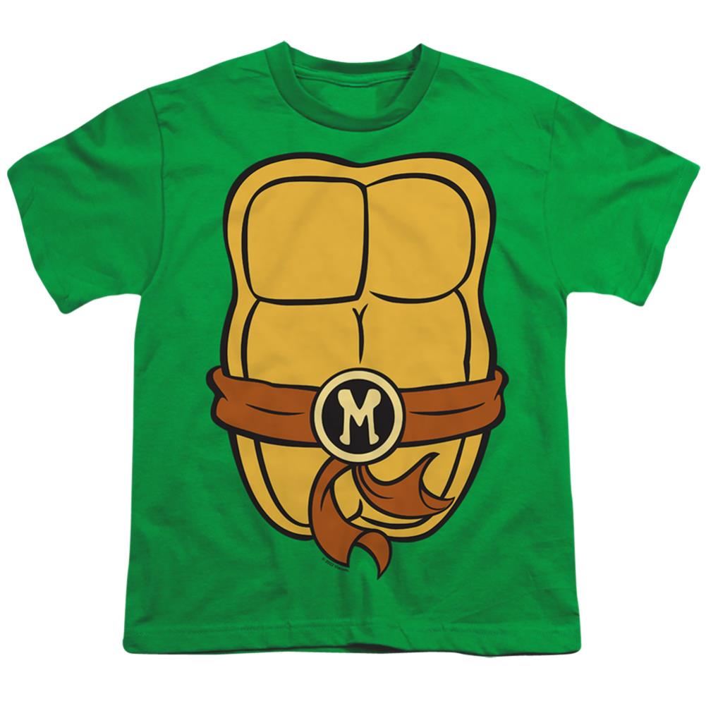 Teenage Mutant Ninja Turtles Michelangelo Chest Youth 18/1 100% Cotton Short-Sleeve T-Shirt