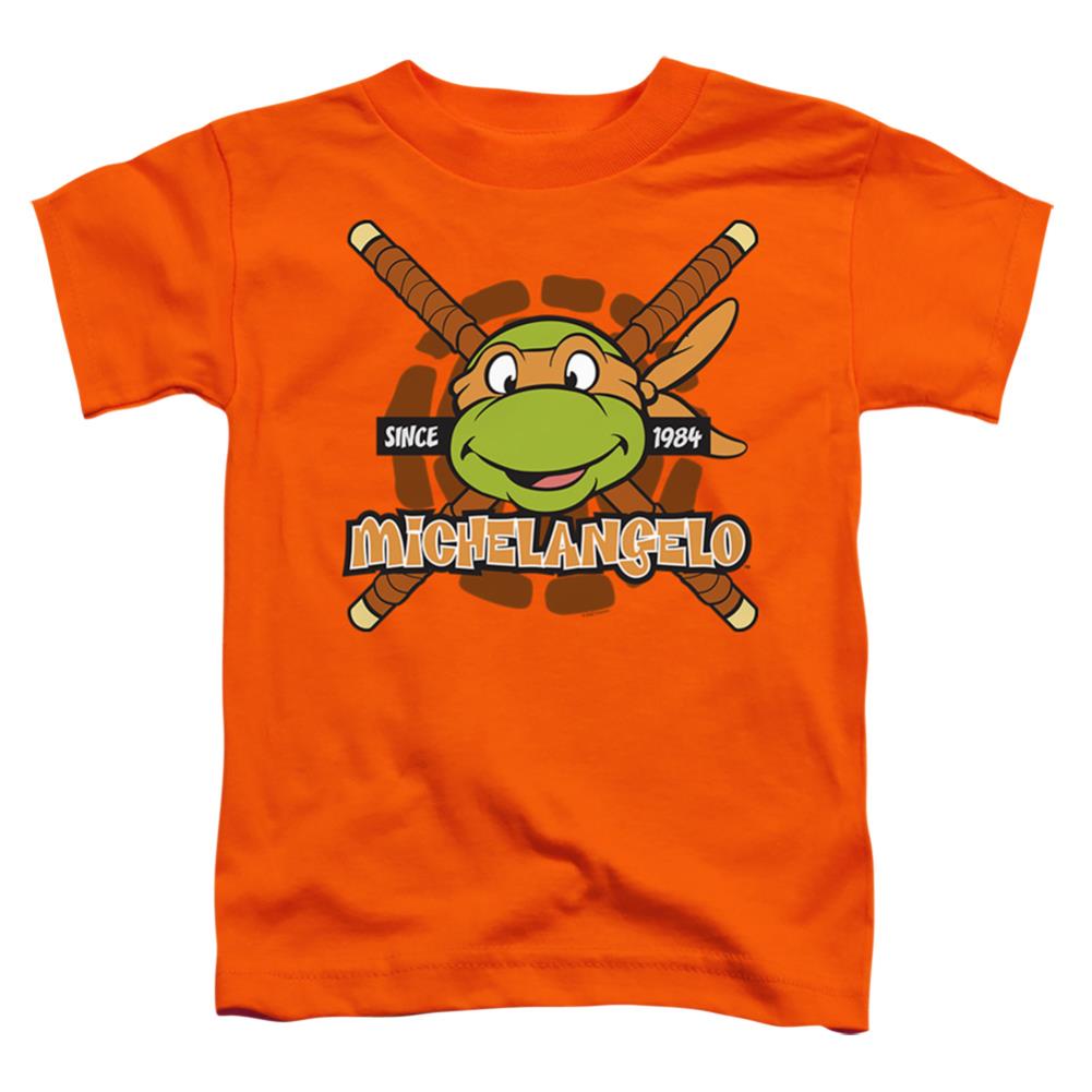 Teenage Mutant Ninja Turtles Michelangelo Since 1984 Toddler 18/1 Cotton Short-Sleeve T-Shirt