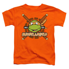 Teenage Mutant Ninja Turtles Michelangelo Since 1984 Toddler 18/1 Cotton Short-Sleeve T-Shirt