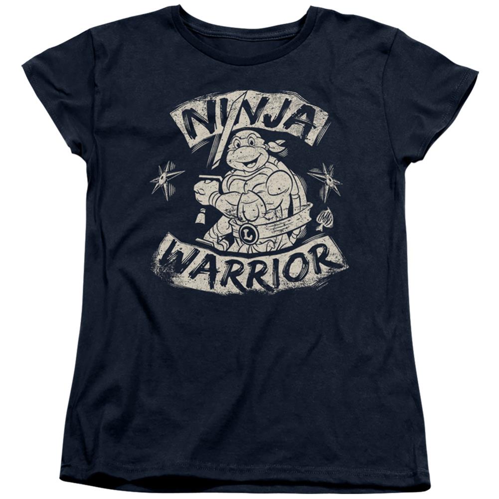 Teenage Mutant Ninja Turtles Ninja Warrior Women's 18/1 Cotton Short-Sleeve T-Shirt