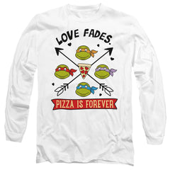 Teenage Mutant Ninja Turtles Pizza Is Forever Men's 18/1 Cotton Long-Sleeve T-Shirt