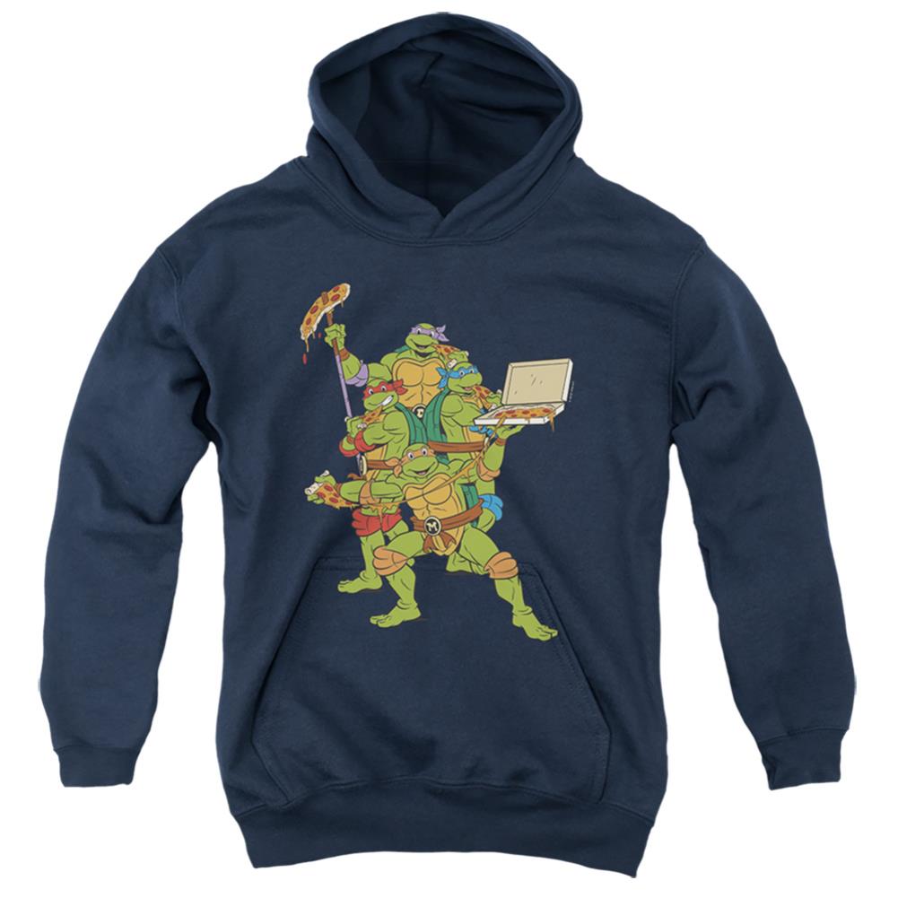 Teenage Mutant Ninja Turtles Pizza Party Youth Cotton Poly Pull-Over Hoodie