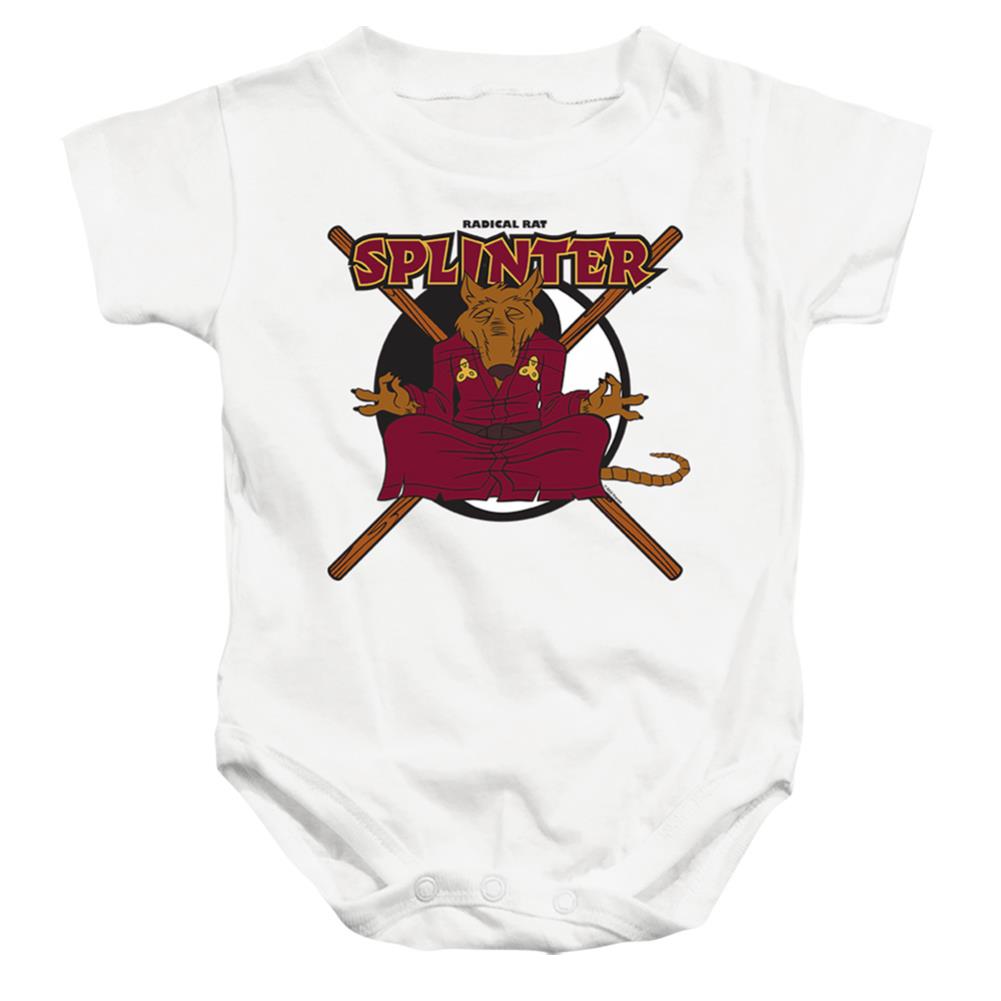Teenage Mutant Ninja Turtles Radical Rat Splinter Infant's Cotton SS Snapsuit