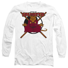 Teenage Mutant Ninja Turtles Radical Rat Splinter Men's 18/1 Cotton Long-Sleeve T-Shirt
