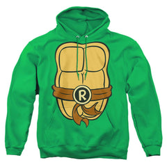 Teenage Mutant Ninja Turtles Raphael Chest Men's Pull-Over 75 25 Poly Hoodie