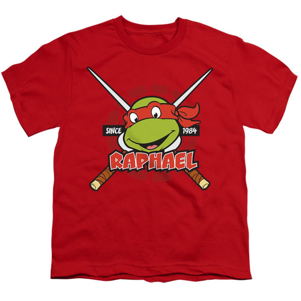 Teenage Mutant Ninja Turtles Raphael Since 1984 Youth 18/1 100% Cotton Short-Sleeve T-Shirt