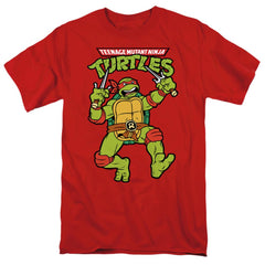Teenage Mutant Ninja Turtles Retro Raph Men's 18/1 Cotton Short-Sleeve T-Shirt