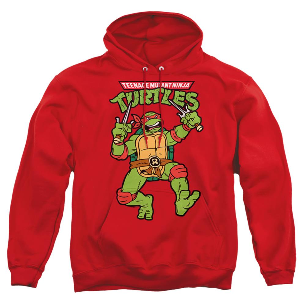 Teenage Mutant Ninja Turtles Retro Raph Men's Pull-Over 75 25 Poly Hoodie