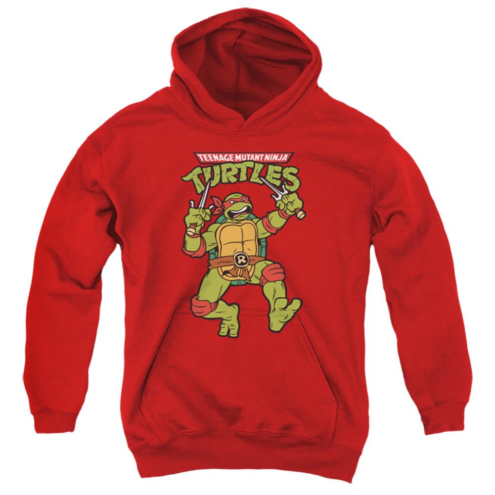 Teenage Mutant Ninja Turtles Retro Raph Youth Cotton Poly Pull-Over Hoodie