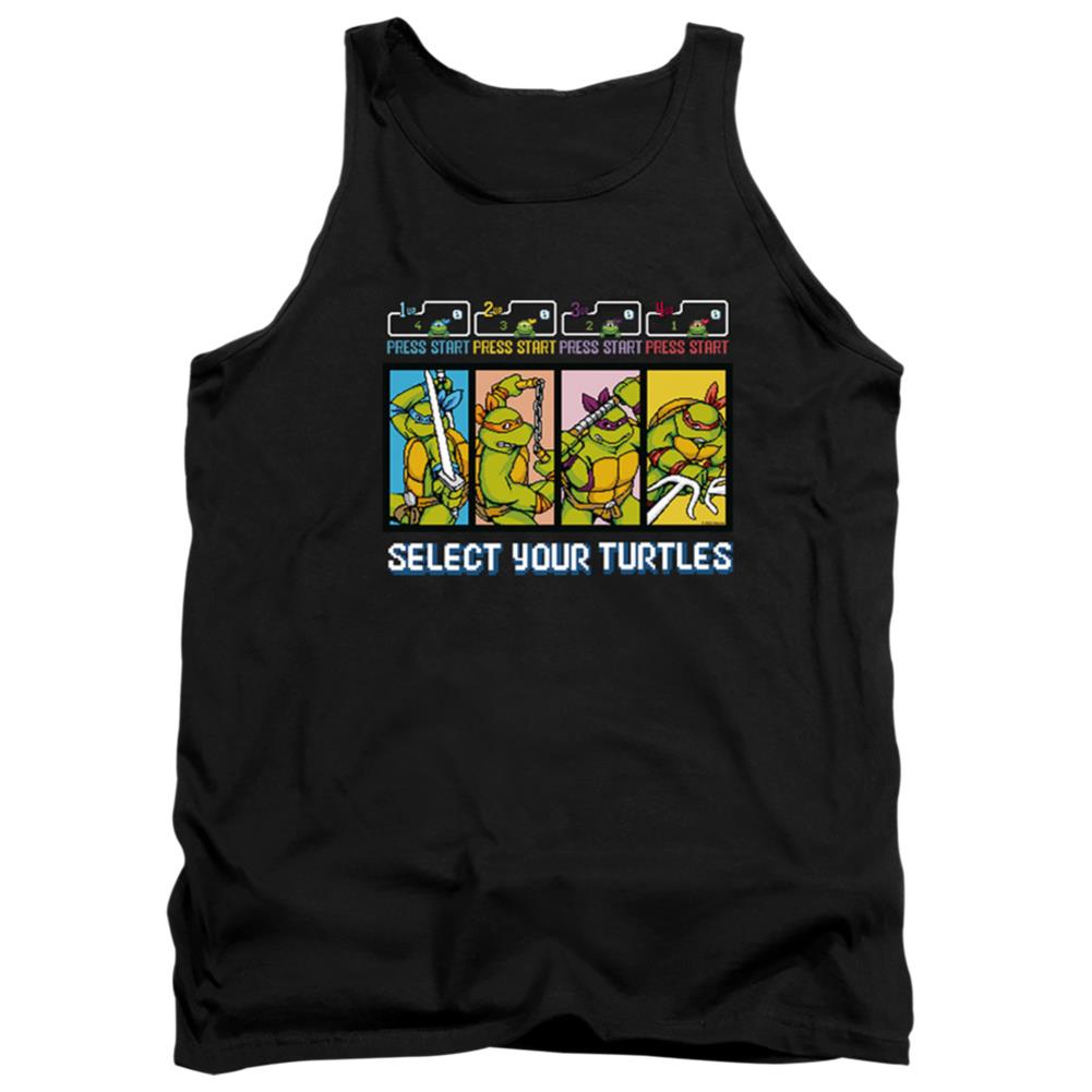 Teenage Mutant Ninja Turtles Select Your Turtles Men's 18/1 Cotton Tank Top
