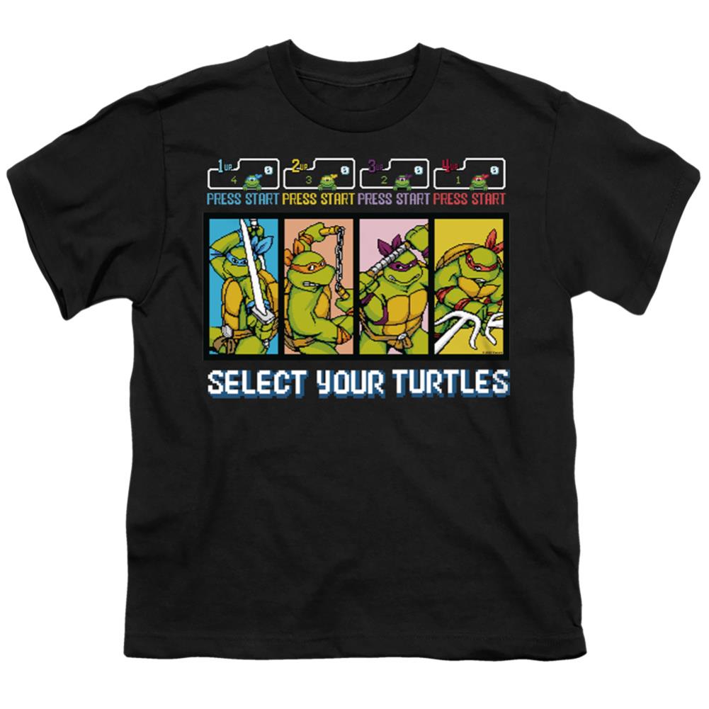 Teenage Mutant Ninja Turtles Select Your Turtles Youth 18/1 100% Cotton Short-Sleeve T-Shirt