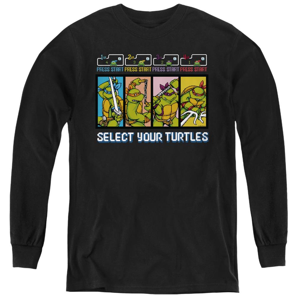 Teenage Mutant Ninja Turtles Select Your Turtles Youth Long-Sleeve T-Shirt