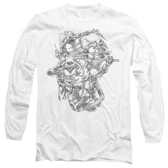 Teenage Mutant Ninja Turtles Shinobis Men's 18/1 Cotton Long-Sleeve T-Shirt