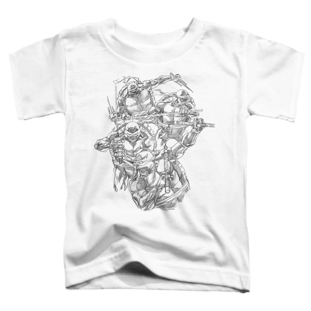 Teenage Mutant Ninja Turtles Shinobis Toddler 18/1 Cotton Short-Sleeve T-Shirt