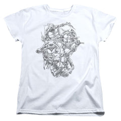 Teenage Mutant Ninja Turtles Shinobis Women's 18/1 Cotton Short-Sleeve T-Shirt