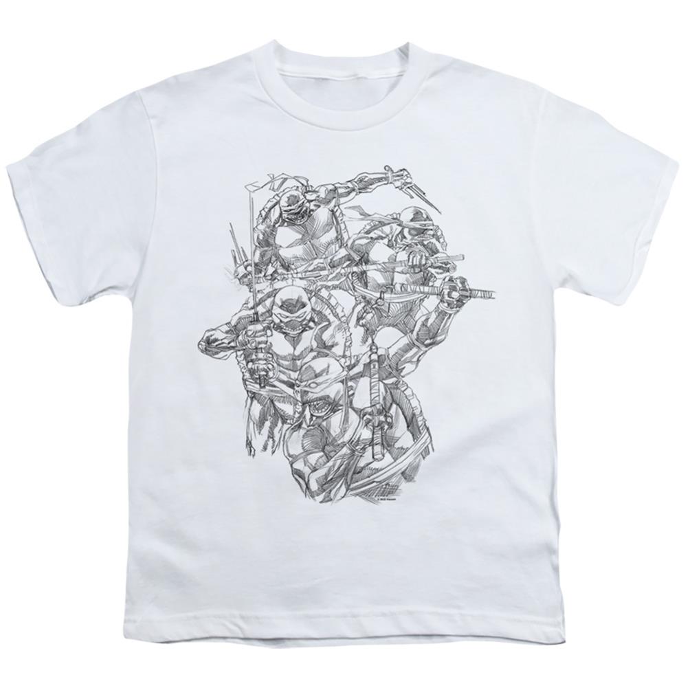 Teenage Mutant Ninja Turtles Shinobis Youth 18/1 100% Cotton Short-Sleeve T-Shirt