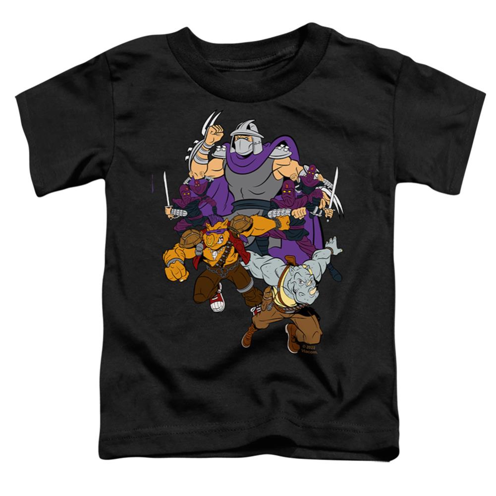 Teenage Mutant Ninja Turtles Shredder And Foot Clan Toddler 18/1 Cotton Short-Sleeve T-Shirt
