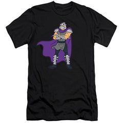 Teenage Mutant Ninja Turtles Shredder Men's Ultra-Soft 30/1 Cotton Slim Short-Sleeve T-Shirt