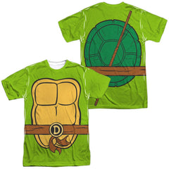 Teenage Mutant Ninja Turtles Tmnt Donatello Costume Men's Regular Fit Polyester Short-Sleeve T-Shirt