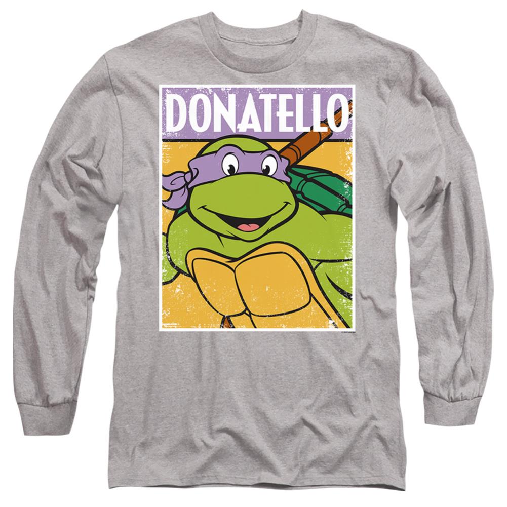 Teenage Mutant Ninja Turtles Tmnt Donnie Men's 18/1 Cotton Long-Sleeve T-Shirt