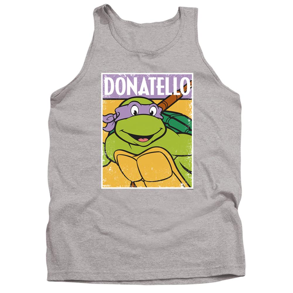 Teenage Mutant Ninja Turtles Tmnt Donnie Men's 18/1 Cotton Tank Top
