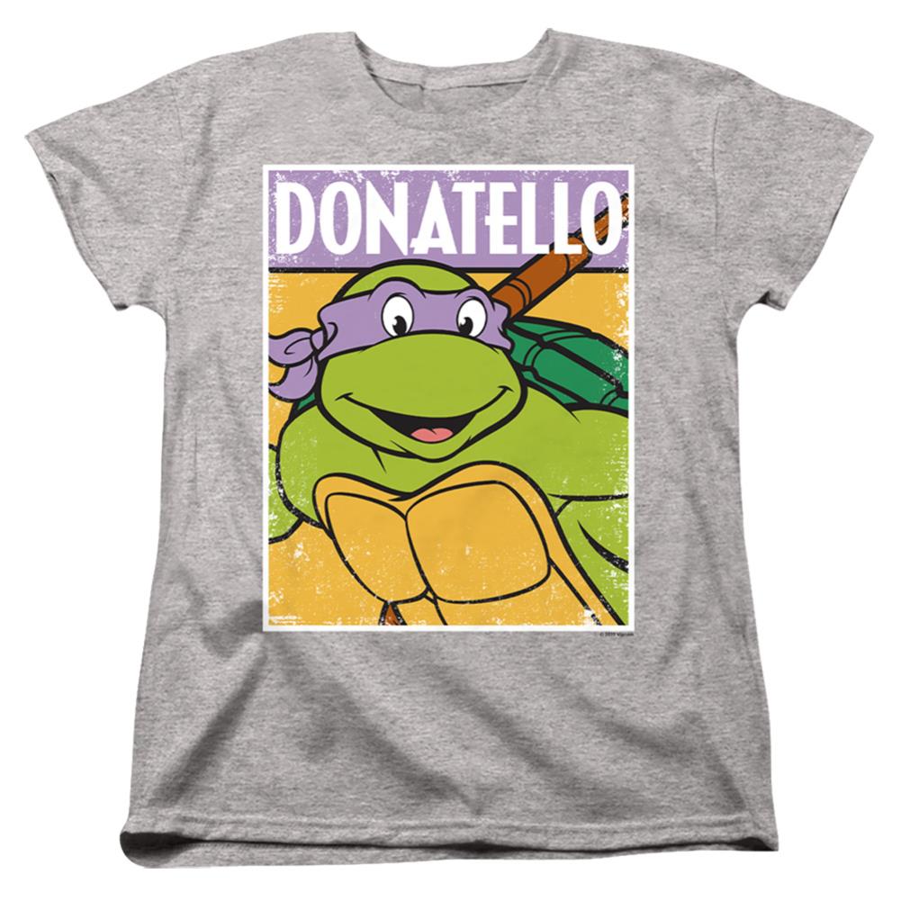 Teenage Mutant Ninja Turtles Tmnt Donnie Women's 18/1 Cotton Short-Sleeve T-Shirt