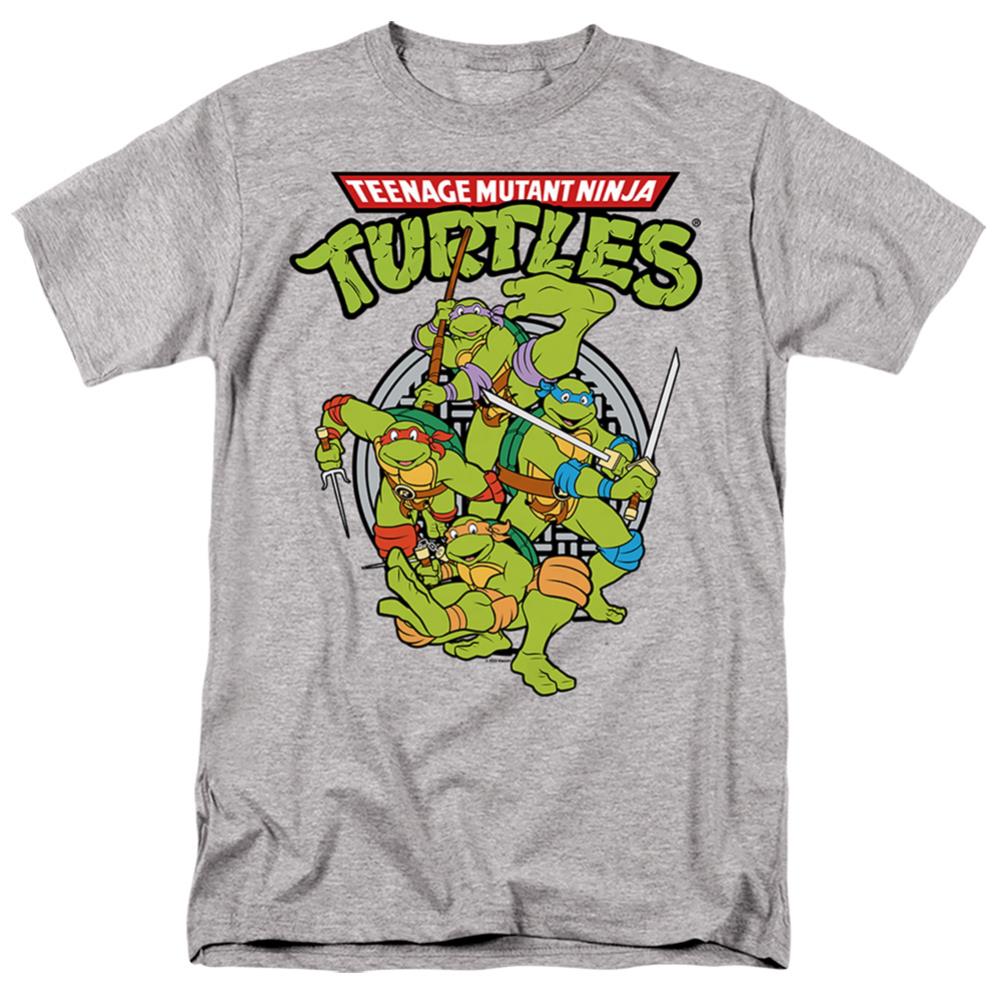 Teenage Mutant Ninja Turtles Tmnt Group Men's 18/1 Cotton Short-Sleeve T-Shirt