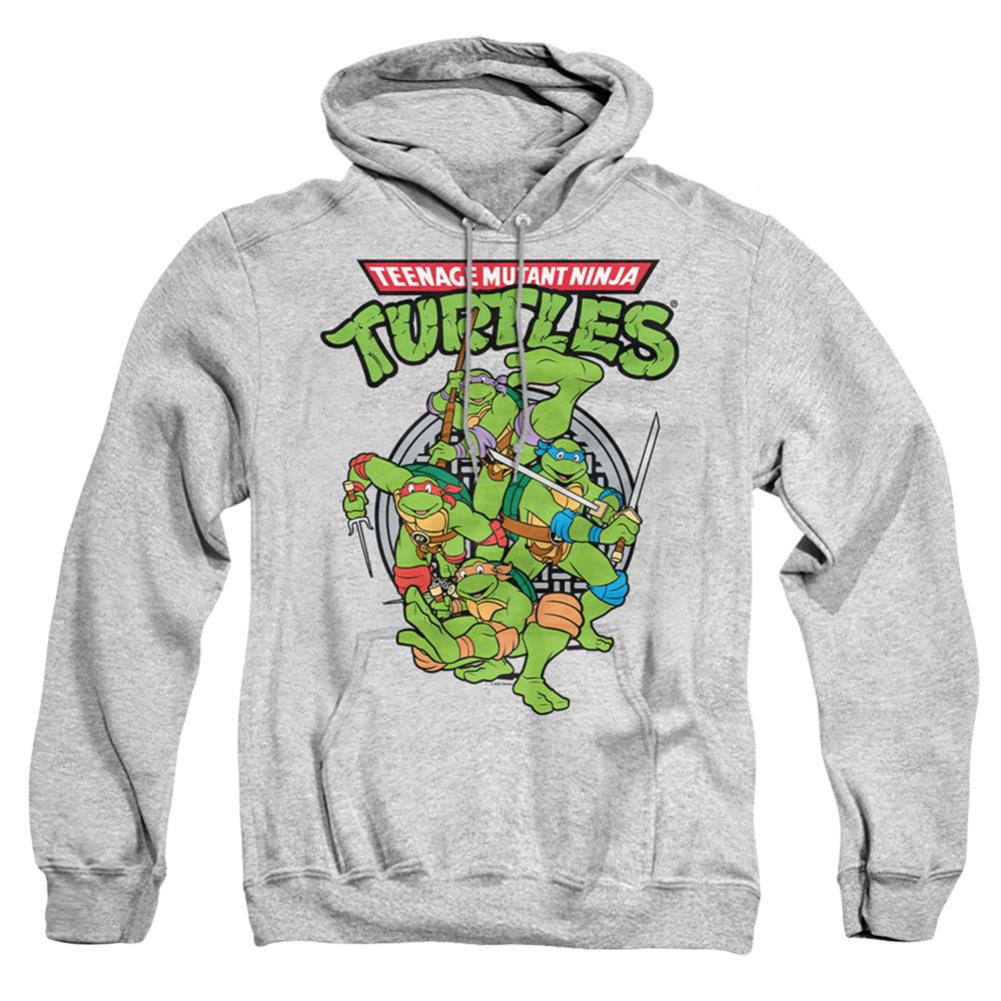Teenage Mutant Ninja Turtles Tmnt Group Men's Pull-Over 75 25 Poly Hoodie