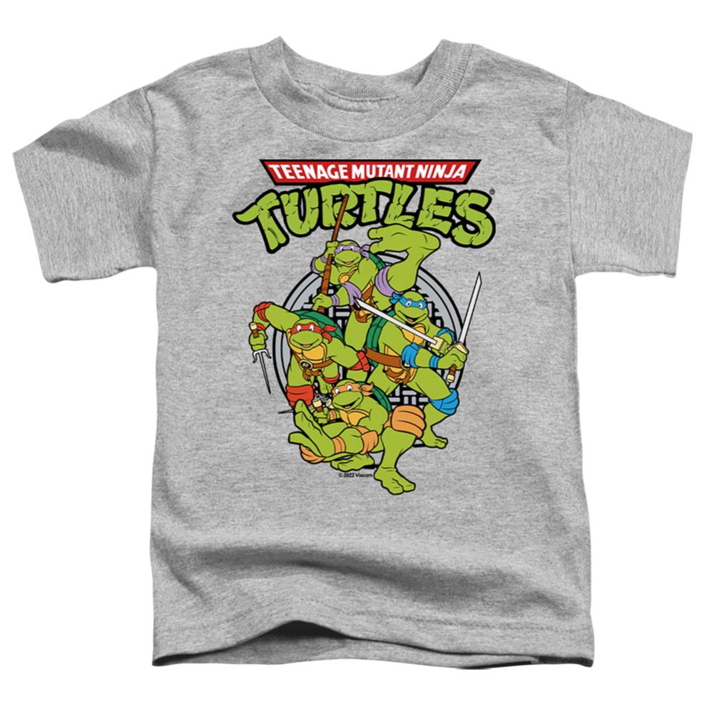 Teenage Mutant Ninja Turtles Tmnt Group Toddler 18/1 Cotton Short-Sleeve T-Shirt