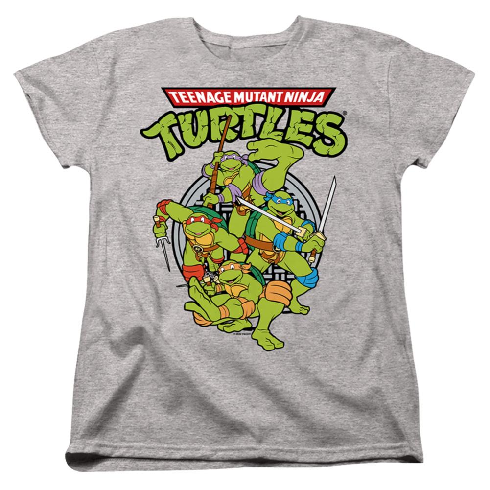 Teenage Mutant Ninja Turtles Tmnt Group Women's 18/1 Cotton Short-Sleeve T-Shirt